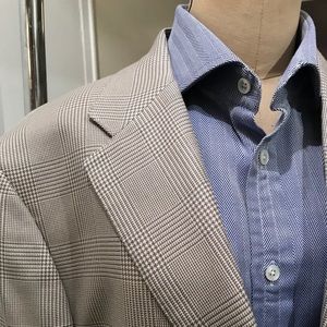 Ralph Lauren Blue Label Grey Plaid Sport Coat